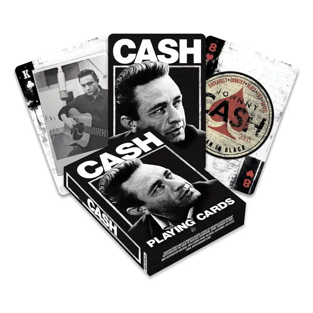 Johnny Cash Playing Cards product photo
