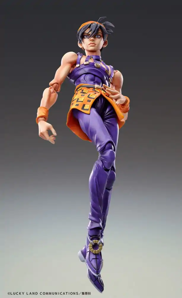 JoJo&#039;s Bizarre Adventure Part 5: Golden Wind Action Figure Chozokado Narancia Ghirga &amp; As 15 cm product photo