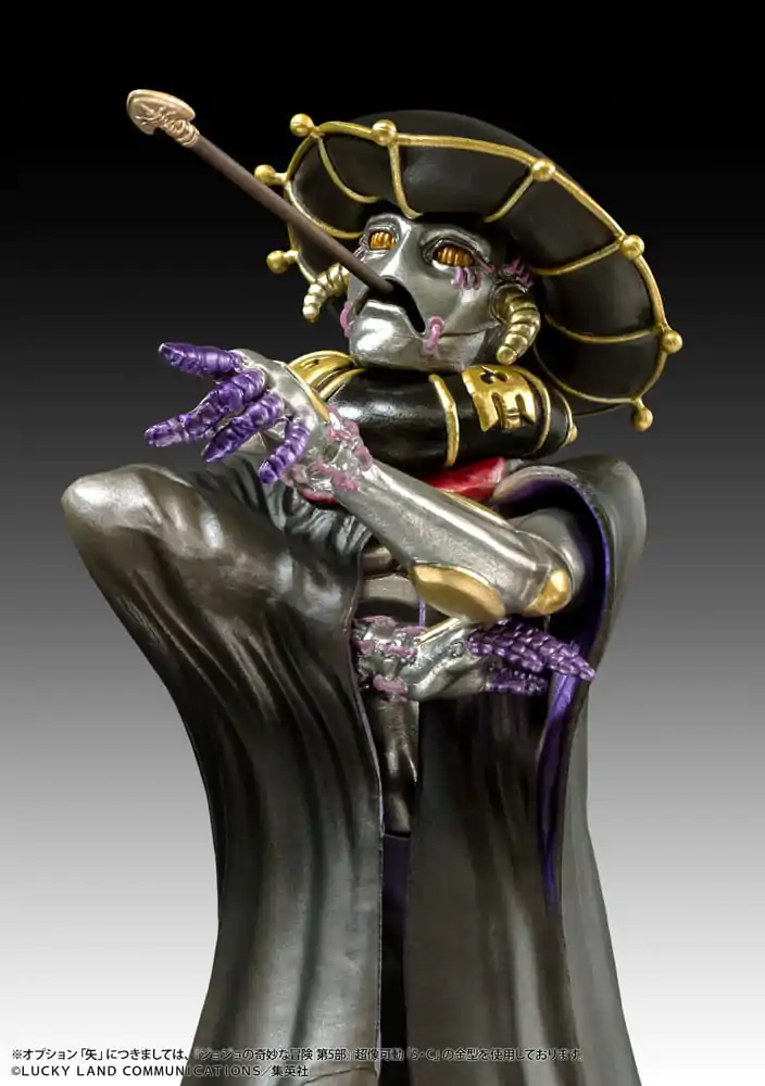 JoJo's Bizarre Adventure Part 5 Golden Wind Statue Legend PVC Statue B S 18 cm product photo