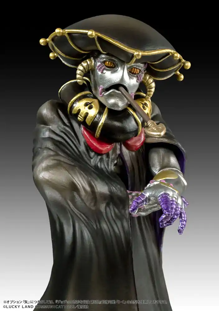 JoJo's Bizarre Adventure Part 5 Golden Wind Statue Legend PVC Statue B S 18 cm product photo