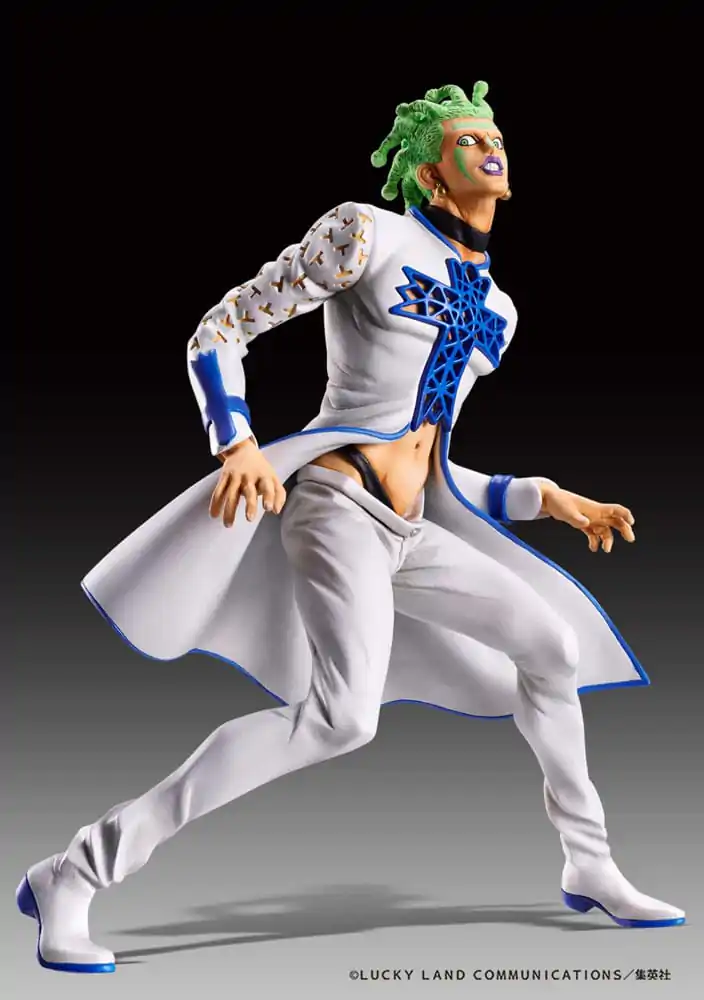 JoJo's Bizarre Adventure Part 5 Golden Wind Statue Legend PVC Statue Cioccolata 17 cm product photo