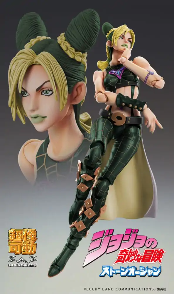JoJo&#039;s Bizarre Adventure Part 6 Stone Ocean Super Action Action Figure Chozokado Jolyne Cujoh Third 15 cm product photo