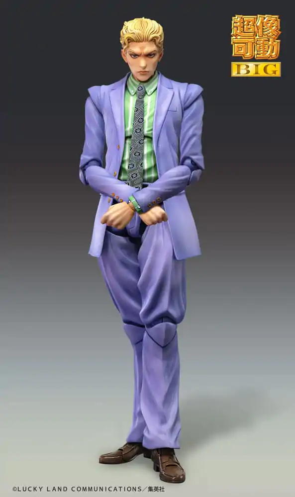 JoJo's Bizarre Adventure Part4 Super Action Action Figure Chozokado Big Yoshikage Kira 21 cm product photo