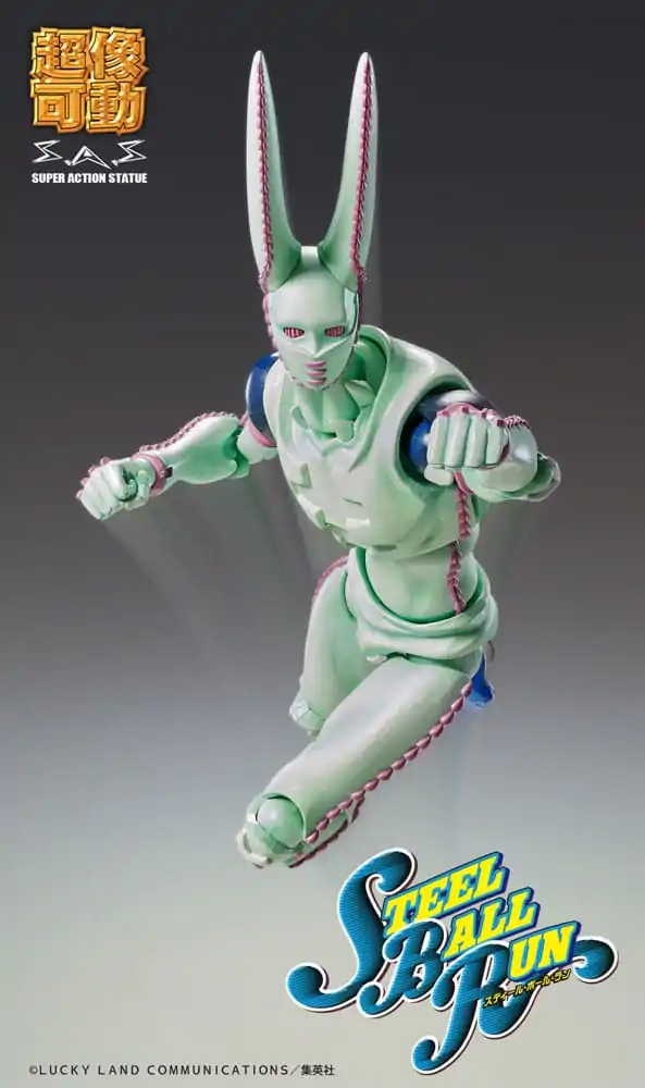 JoJo&#039;s Bizarre Adventure Part7 Steel Ball Run Super Action Action Figure Chozokado D4C Second 20 cm product photo