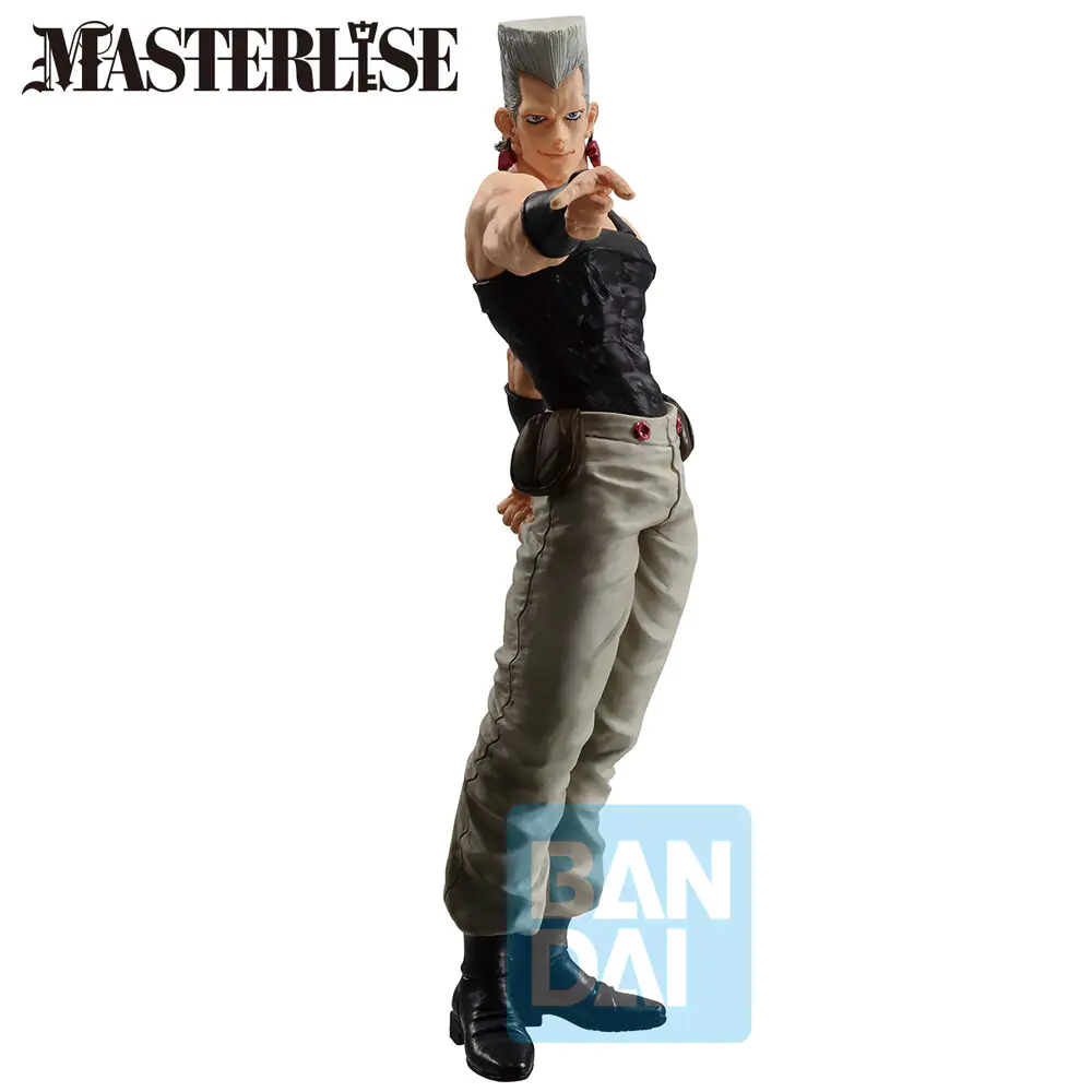 Jojo's Bizarre Stardust Crusaders + Jean Pierre Polnareff Ichibansho figure 25cm product photo