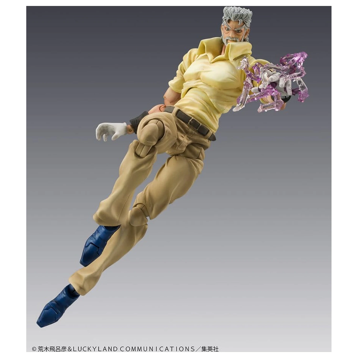JoJo's Bizarre Adventure Chozokado PVC Figures 2-Pack Joseph Joestar & Iggy product photo