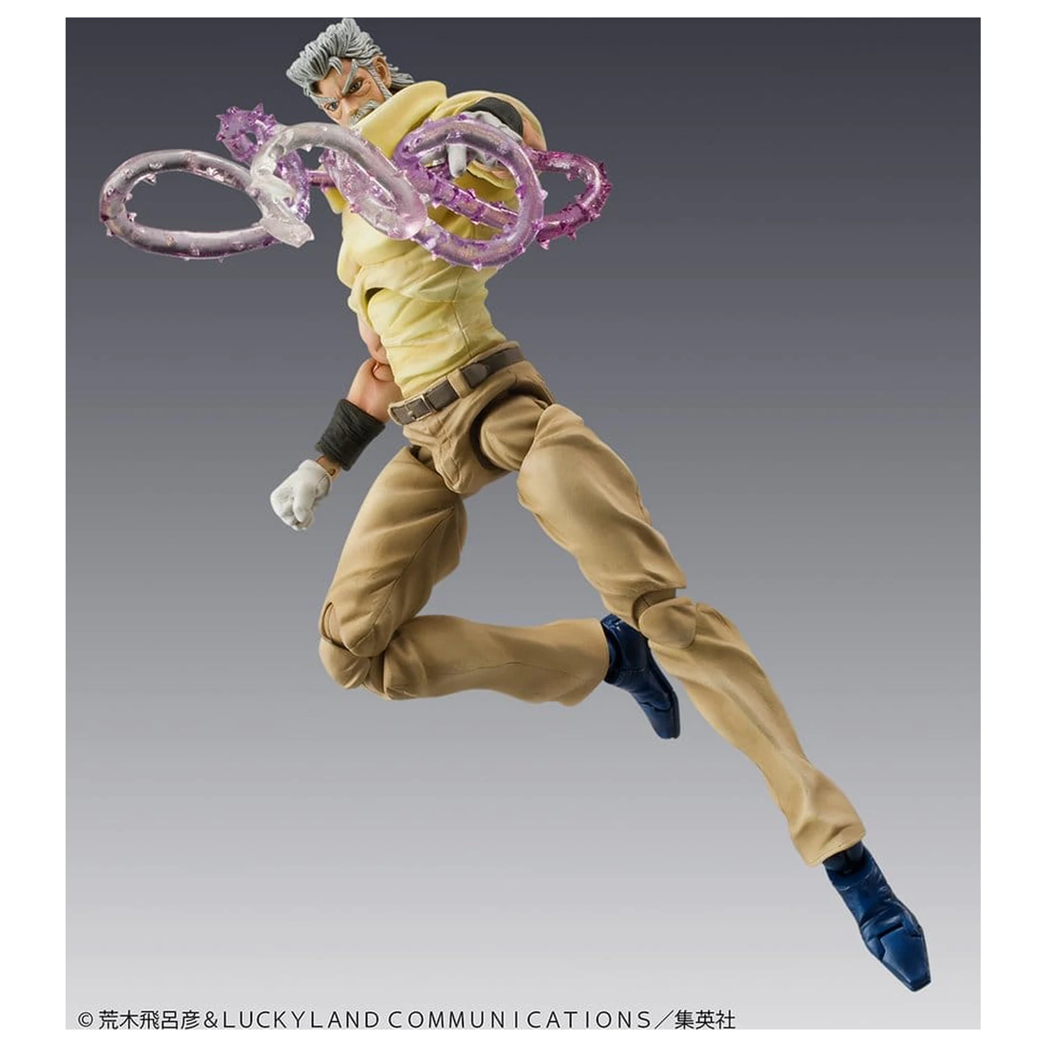 JoJo's Bizarre Adventure Chozokado PVC Figures 2-Pack Joseph Joestar & Iggy product photo