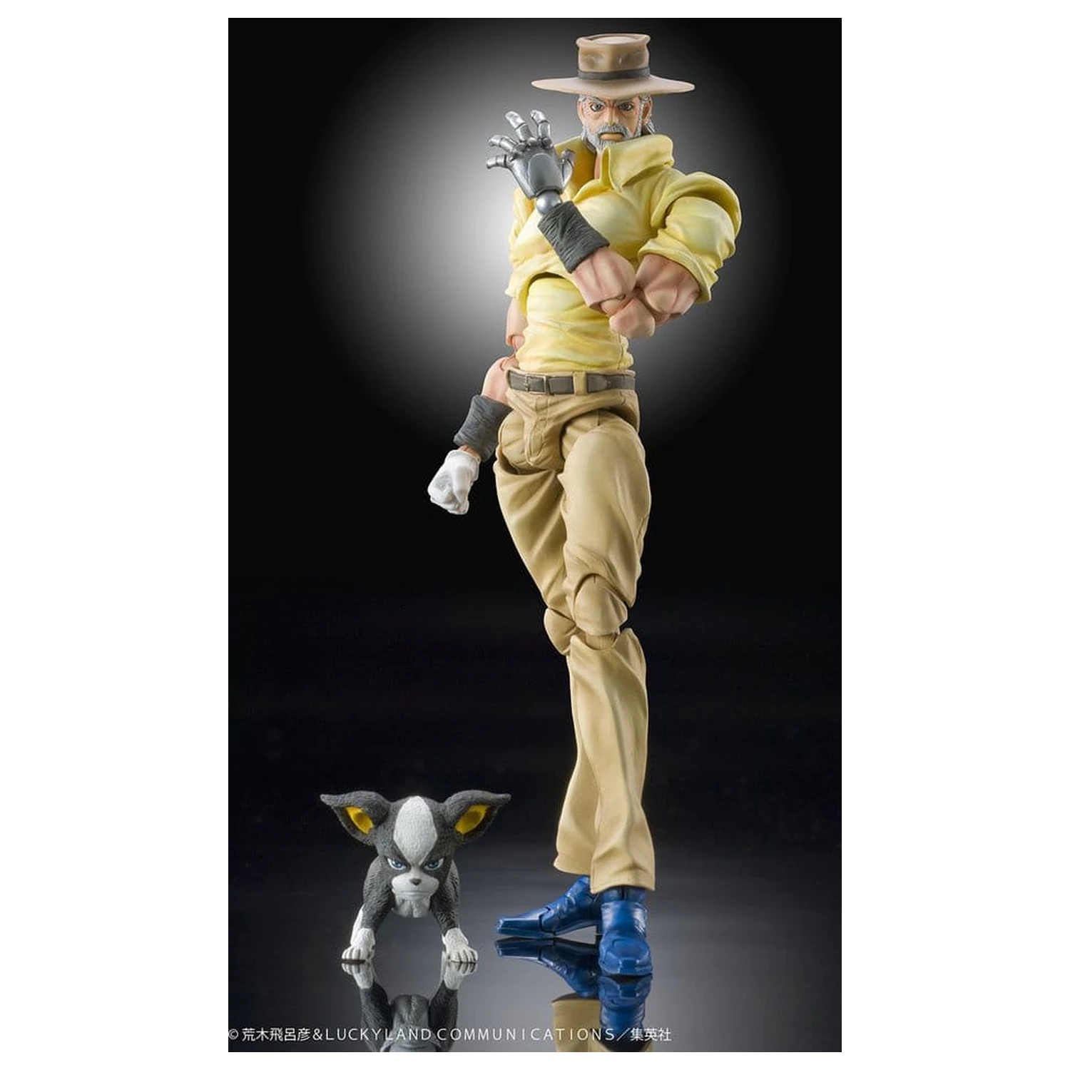 JoJo's Bizarre Adventure Chozokado PVC Figures 2-Pack Joseph Joestar & Iggy product photo