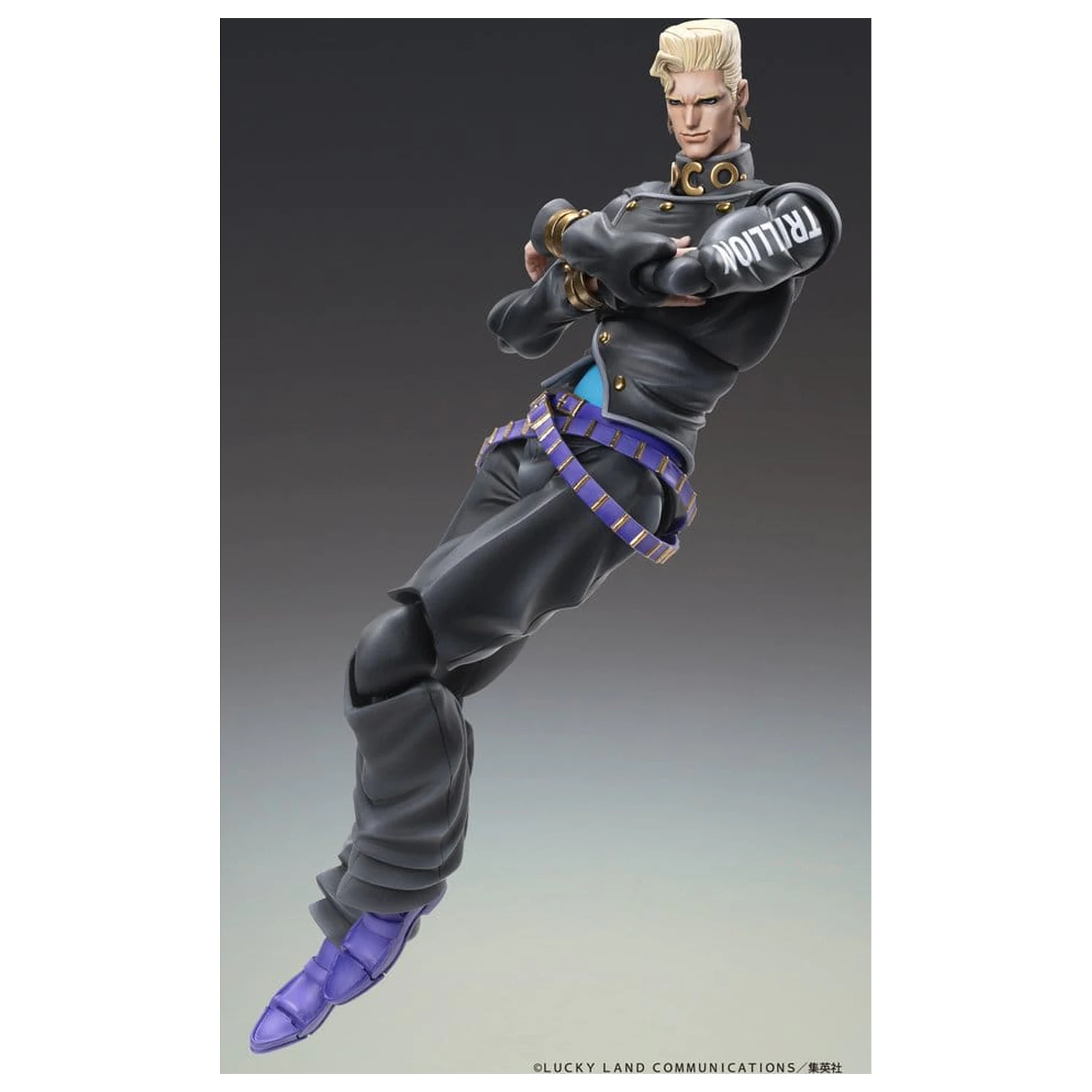 JoJo's Bizarre Adventure: Diamond Is Unbreakable Action Figure Chozokado Keicho Nijimura & Bad Company 17 cm product photo