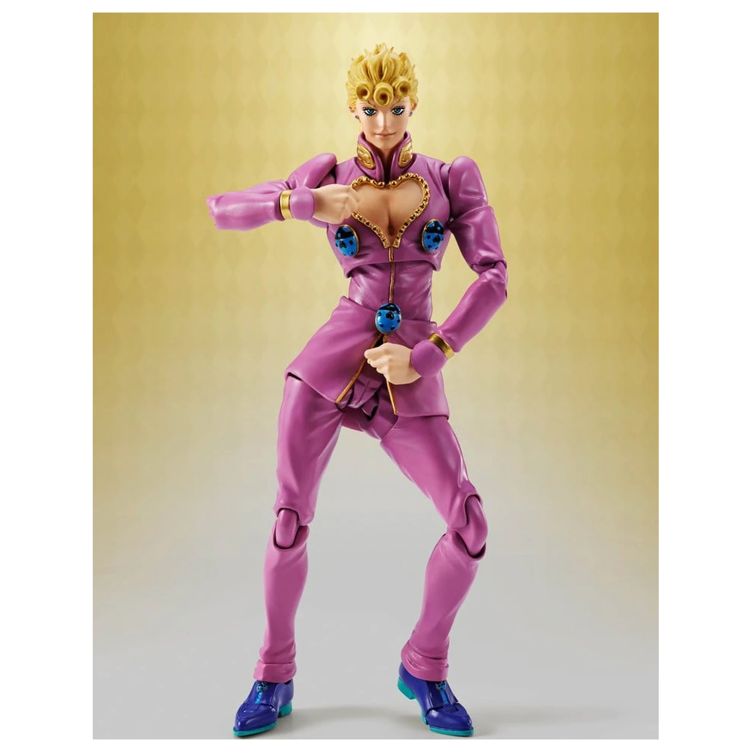 JoJo's Bizarre Adventure: Golden Wind S.H.Figuarts Action Figure Giorno Giovanna 16 cm product photo