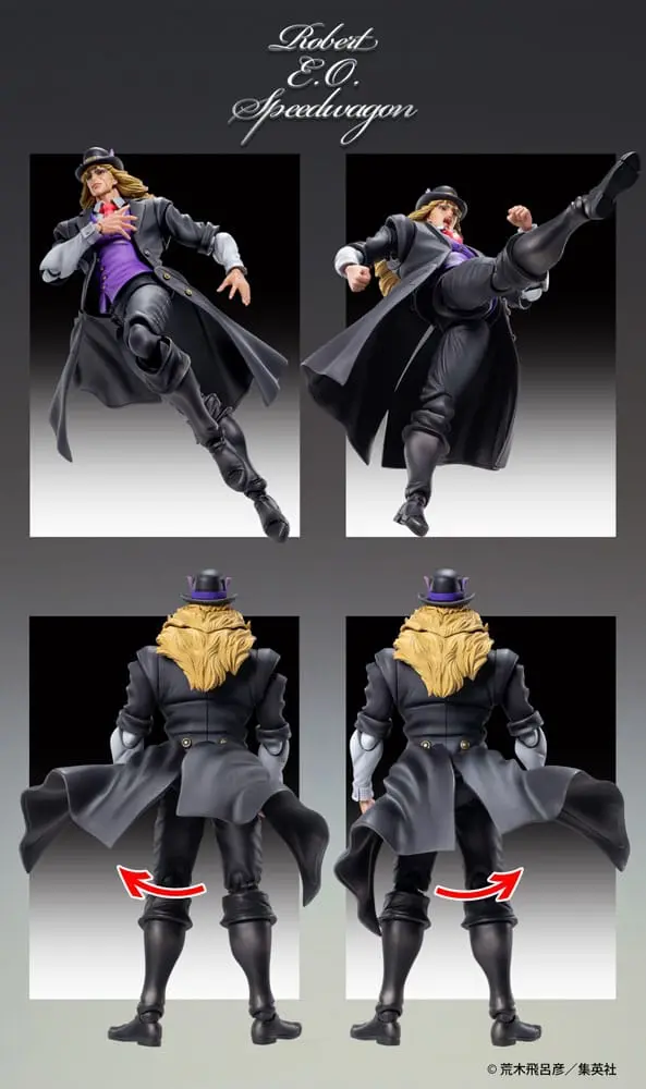 JoJo's Bizarre Adventure Part 1: Phantom Blood Action Figure Statue Chozokado Robert E. O. Speedwagon 17 cm termékfotó