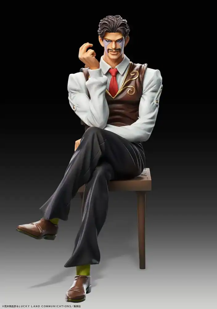 JoJo's Bizarre Adventure Part 3 Statue Legend PVC Statue Daniel J. D'Arby 14 cm product photo