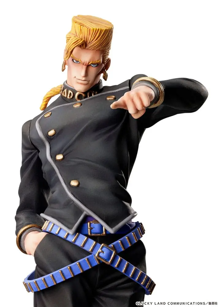 JoJo's Bizarre Adventure Part 4: Diamond is unbreakable Action Figure Statue Legend (Keicho Nijimura &amp; BAD COMPANY) (re-run) 15 cm product photo