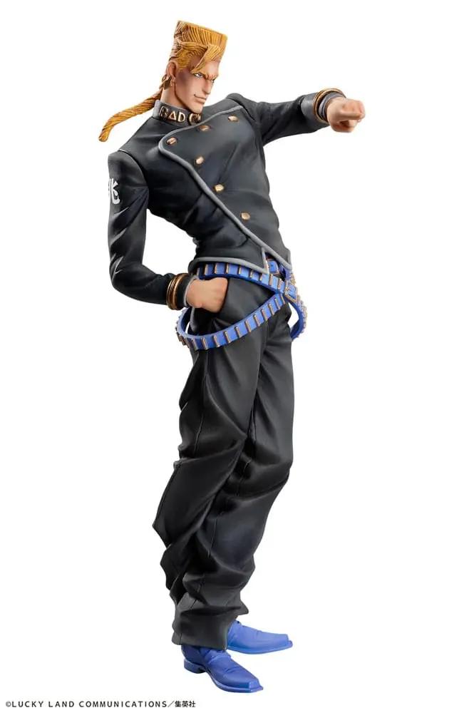 JoJo's Bizarre Adventure Part 4: Diamond is unbreakable Action Figure Statue Legend (Keicho Nijimura &amp; BAD COMPANY) (re-run) 15 cm product photo