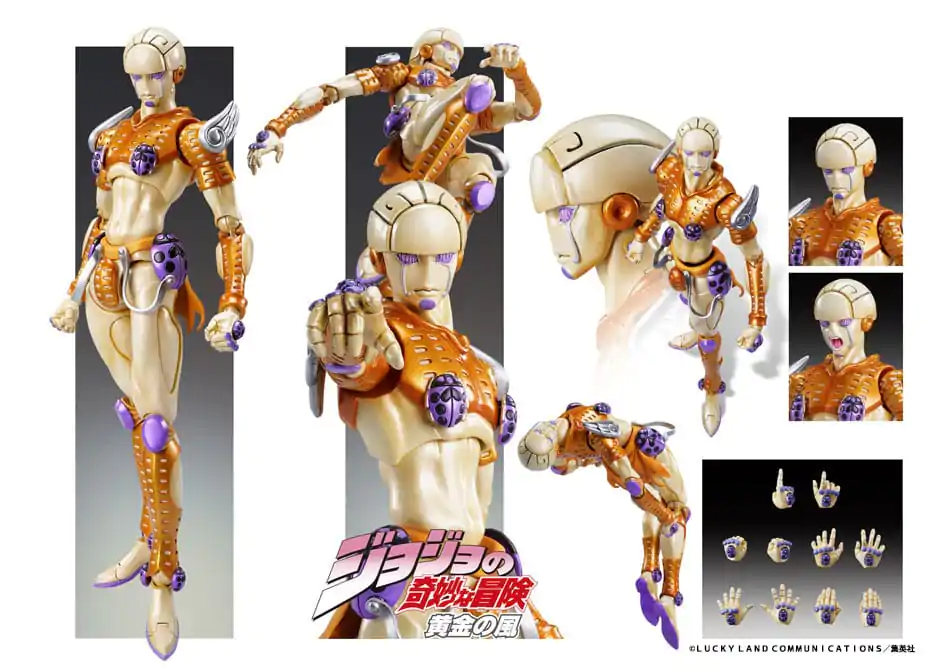 JoJo's Bizarre Adventure Part 5: Golden Wind Action Figure Chozokado G·E (3rd-run) 15 cm termékfotó