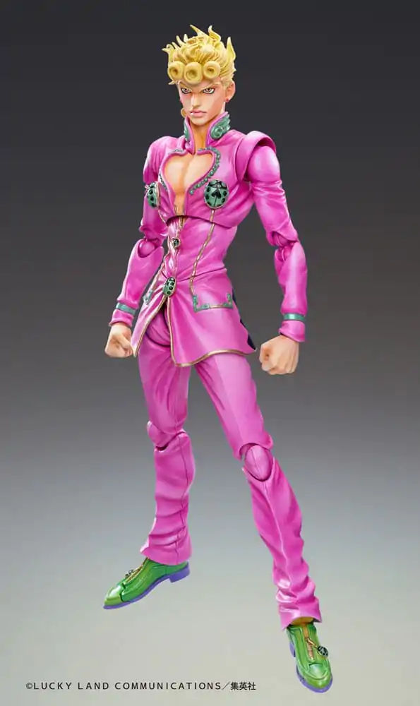 JoJo's Bizarre Adventure Part 5: Golden Wind Action Figure Chozokado Giorno Giovanna (3rd-run) 15 cm product photo