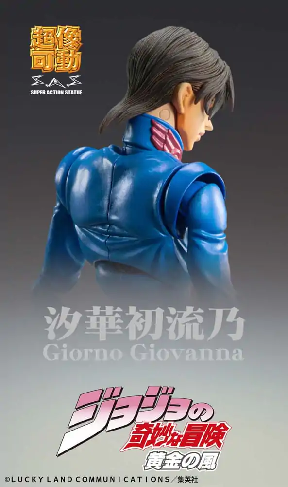 JoJo's Bizarre Adventure Part 5: Golden Wind Action Figure Chozokado Giorno Giovanna Second 15 cm product photo