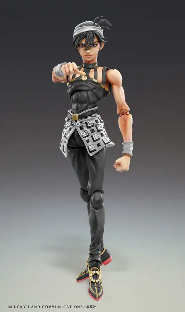 JoJo's Bizarre Adventure Part 5: Golden Wind Action Figure Chozokado (Narancia Ghirga & As Ver. Black) 15 cm termékfotó