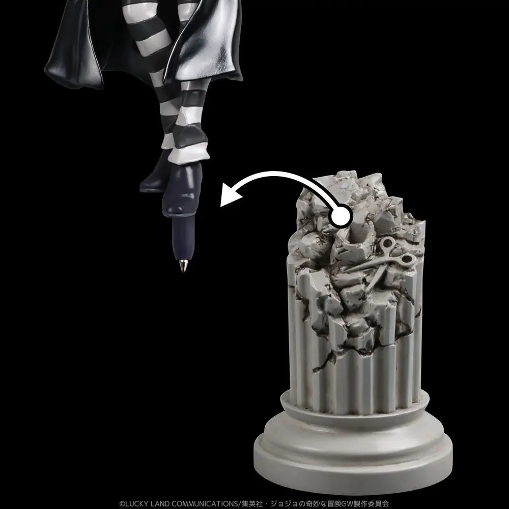 JoJo's Bizarre Adventure Part 5: Golden Wind Figural Pen Risotto Nero 19 cm product photo