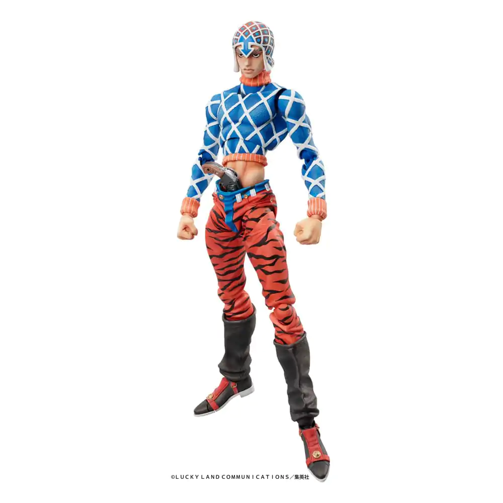 JoJo's Bizarre Adventure Part 5 Statue Legend PVC Statue Chozokado Guido Mista & S P (re-run) 15 cm product photo