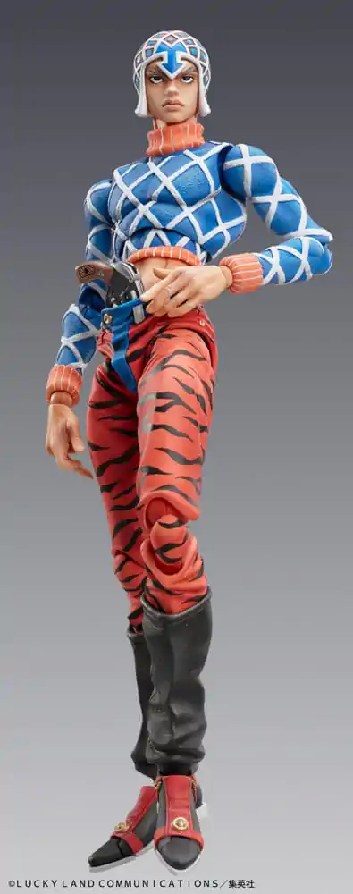 JoJo's Bizarre Adventure Part 5 Statue Legend PVC Statue Chozokado Guido Mista & S P (re-run) 15 cm product photo