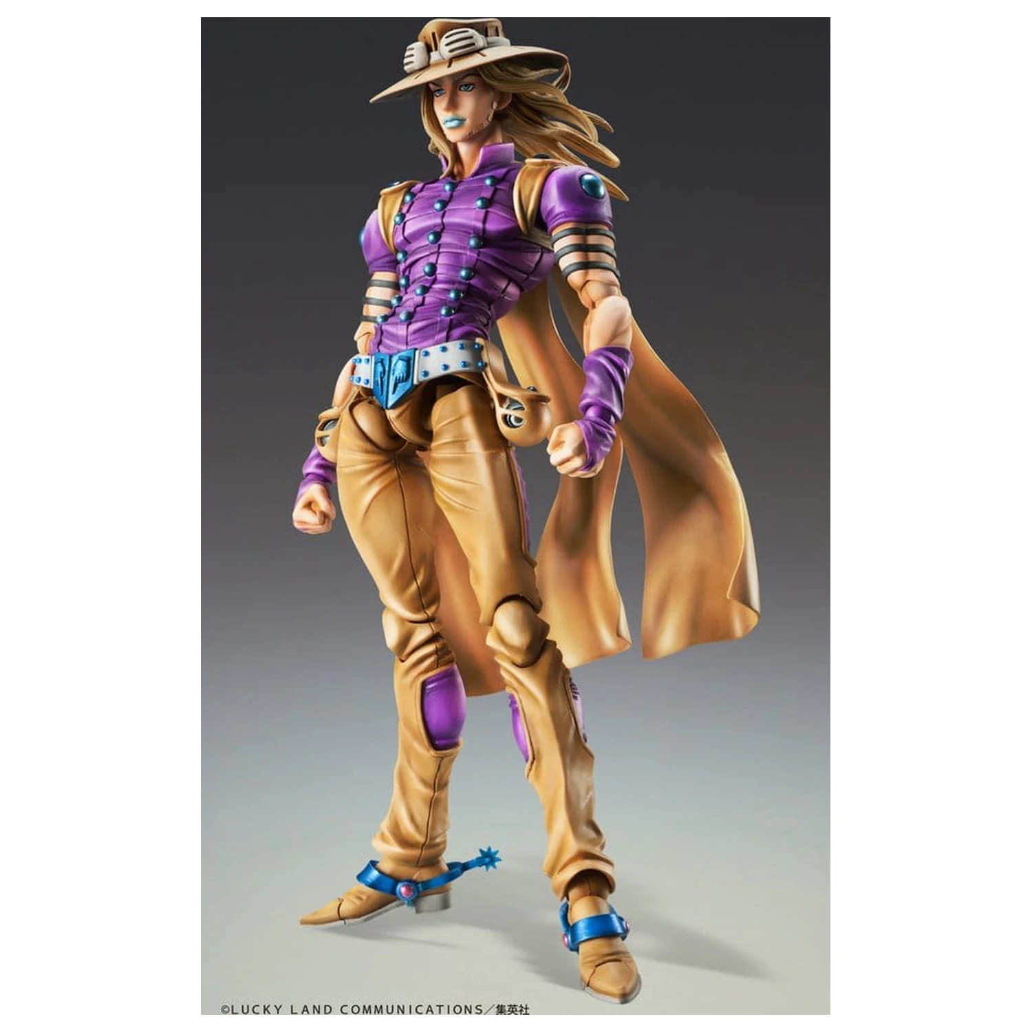 JoJo's Bizarre Adventure Part 7: Steel Ball Run Super Action Action Figure Chozokado Gyro Zeppeli Ver.1.5 16 cm  product photo