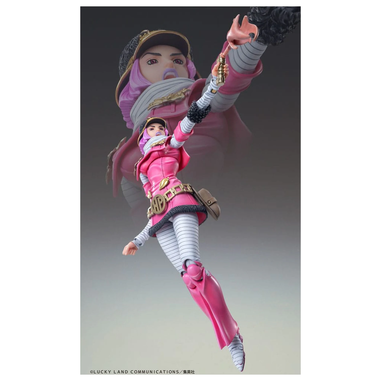 JoJo's Bizarre Adventure Part 7: Steel Ball Run Super Action Action Figure Chozokado (Hot Pants) 16 cm product photo