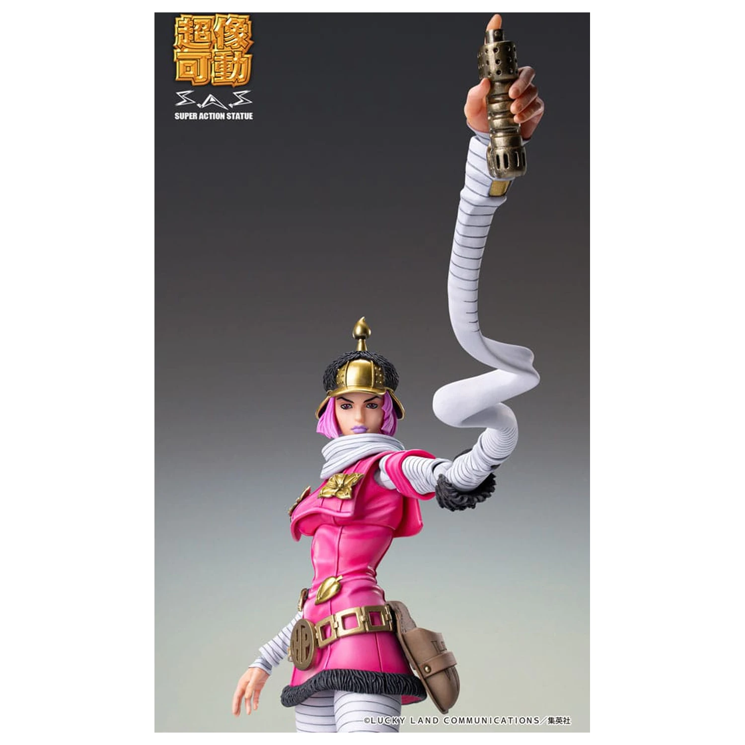 JoJo's Bizarre Adventure Part 7: Steel Ball Run Super Action Action Figure Chozokado (Hot Pants) 16 cm product photo