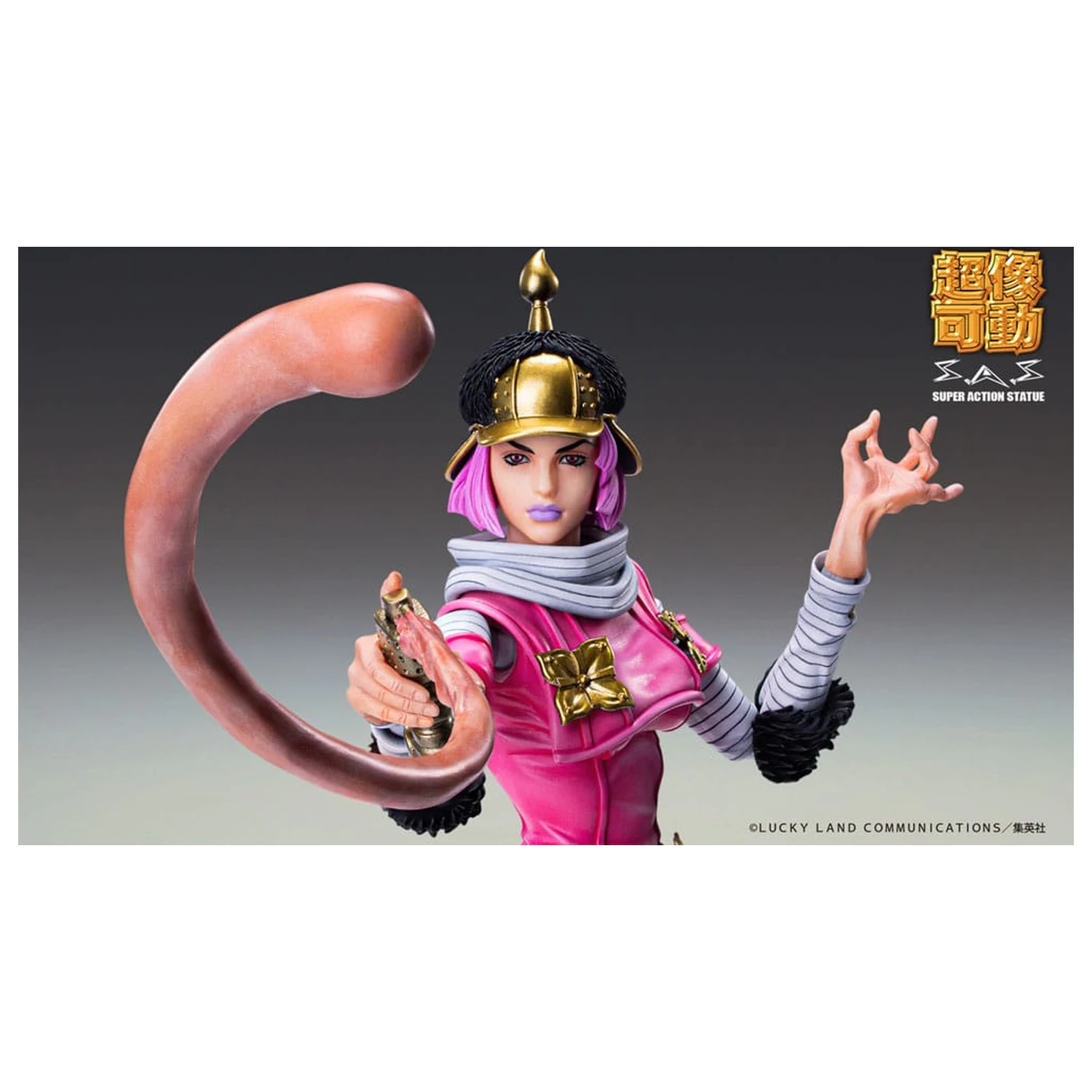 JoJo's Bizarre Adventure Part 7: Steel Ball Run Super Action Action Figure Chozokado (Hot Pants) 16 cm product photo