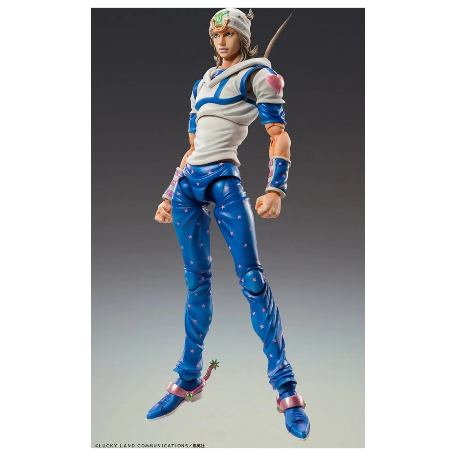 JoJo's Bizarre Adventure Part 7: Steel Ball Run Super Chozokado Action Action Figure Johnny Joestar 15 cm  product photo