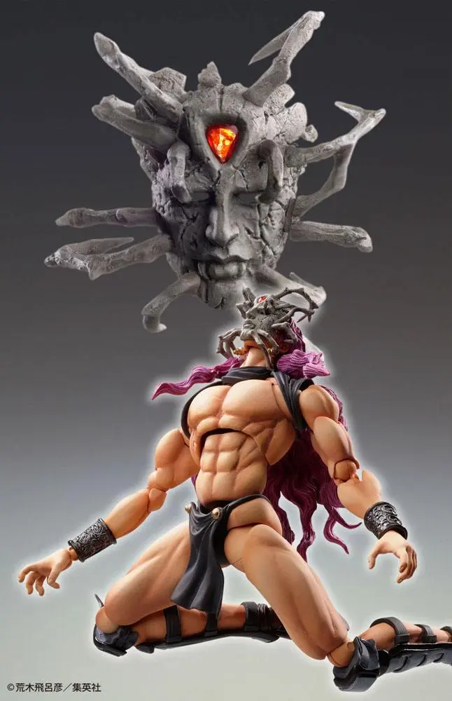 JoJo's Bizarre Adventure Part2 (Battle Tendency) Super Action Action Figure Chozo Kado (Kars) 17 cm product photo