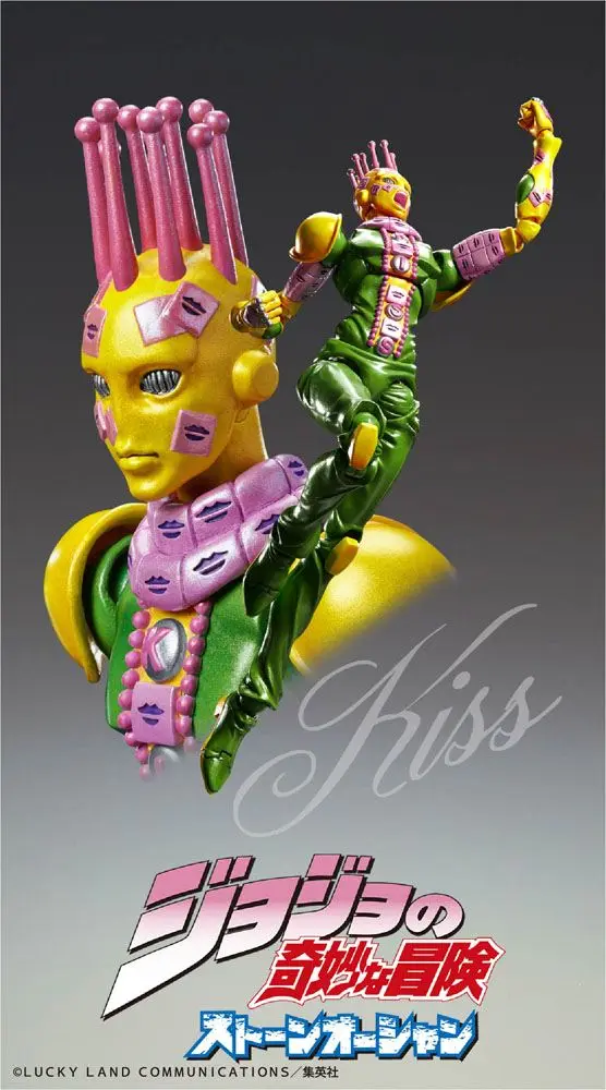 JoJo's Bizarre Adventure Part3 Super Action Action Figure Chozokado (Kiss) 15 cm product photo