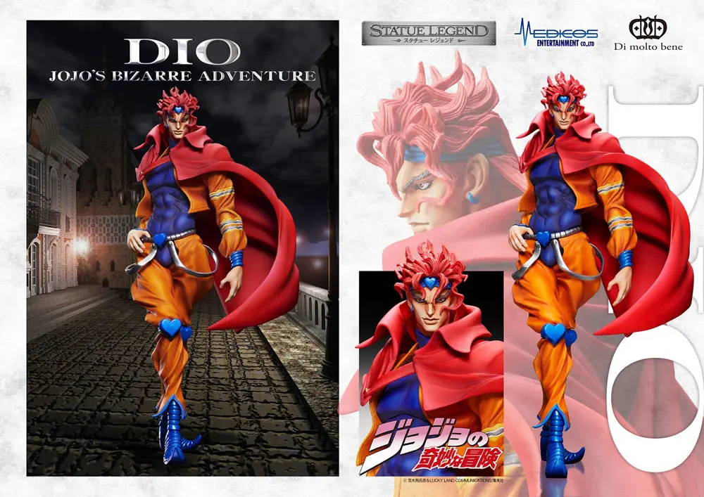 JoJo's Bizarre Adventure Part3 Statue Legend PVC Statue Dio 17 cm termékfotó