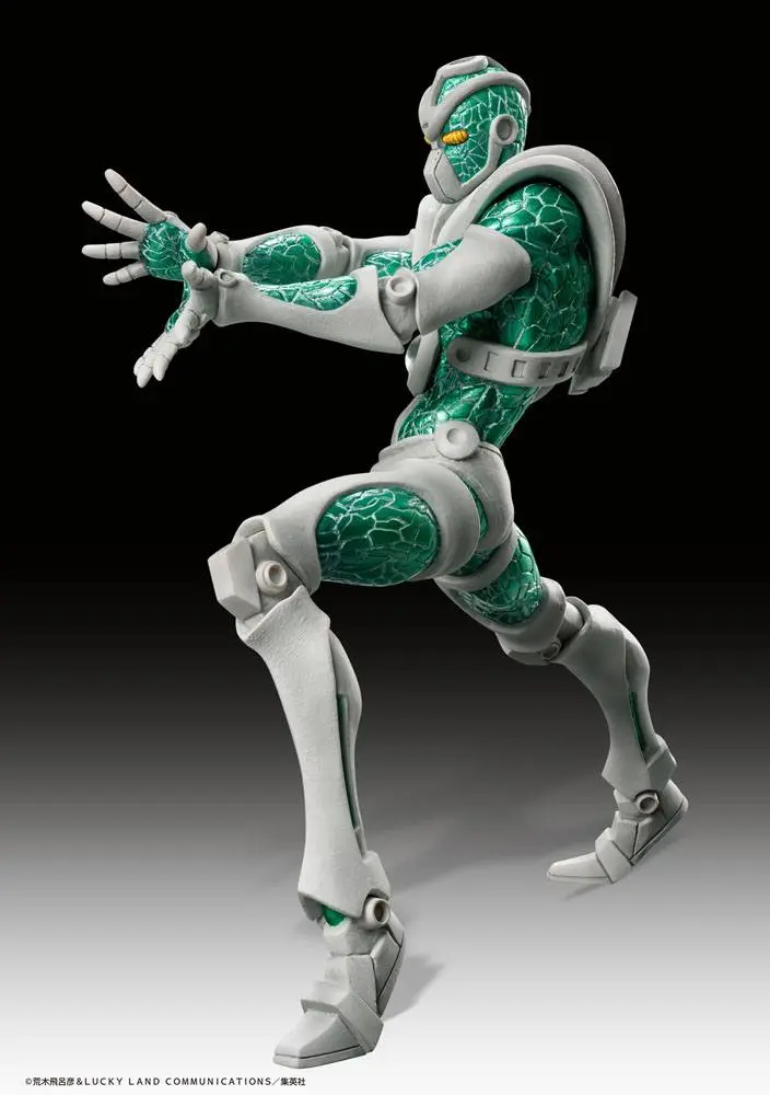 JoJo's Bizarre Adventure Part3 Super Action Action Figure Legend (Hierophant Green) 14 cm termékfotó