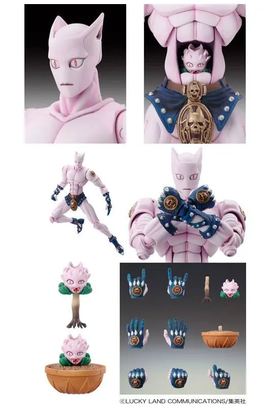 JoJo's Bizarre Adventure Part4 Super Action Action Figure Chozokado (Killer Queen Second) 16 cm termékfotó