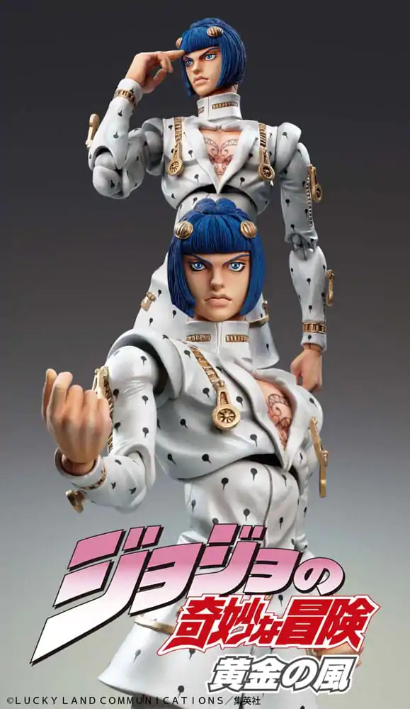 JoJo's Bizarre Adventure Part5 Golden Wind Action Figure Chozokado Bruno Bucciarati 15 cm (3rd-run) termékfotó