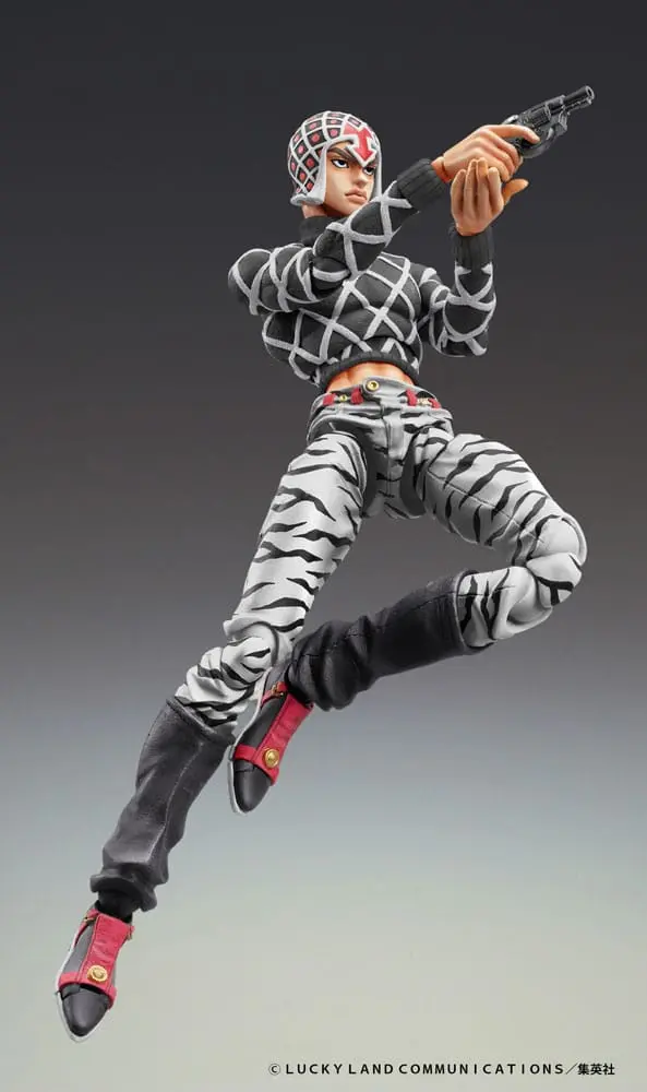 JoJo's Bizarre Adventure Part5 Super Action Action Figure Chozokado (Guido Mista & S P Ver. Black) 15 cm termékfotó