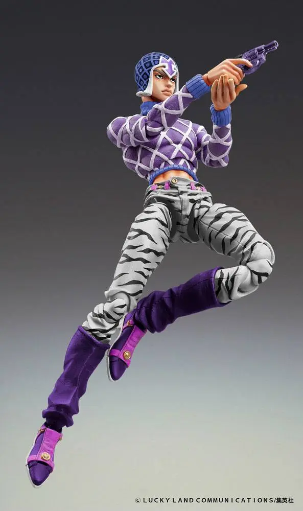 JoJo's Bizarre Adventure Part5 Super Action Action Figure Chozokado (Guido Mista & SP Third) 15 cm termékfotó