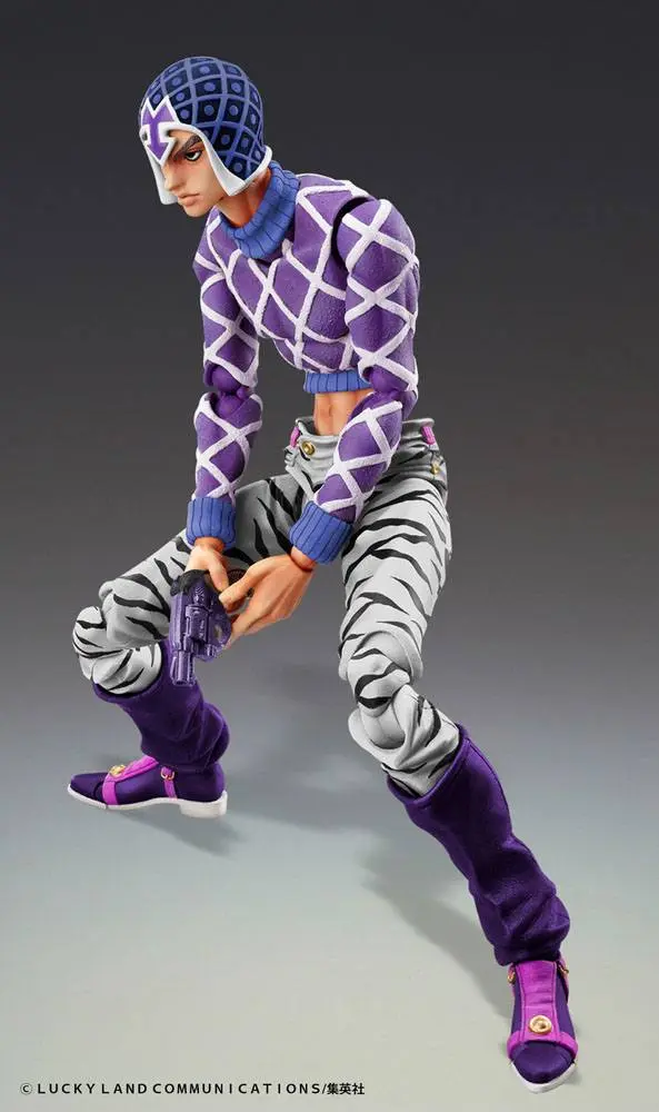 JoJo's Bizarre Adventure Part5 Super Action Action Figure Chozokado (Guido Mista & SP Third) 15 cm termékfotó