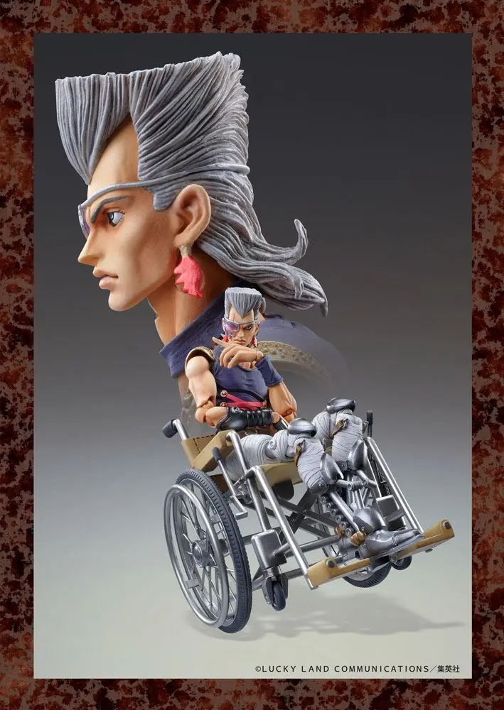 JoJo's Bizarre Adventure Part5 Super Action Action Figure Chozokado (J P Polnareff) 16 cm termékfotó