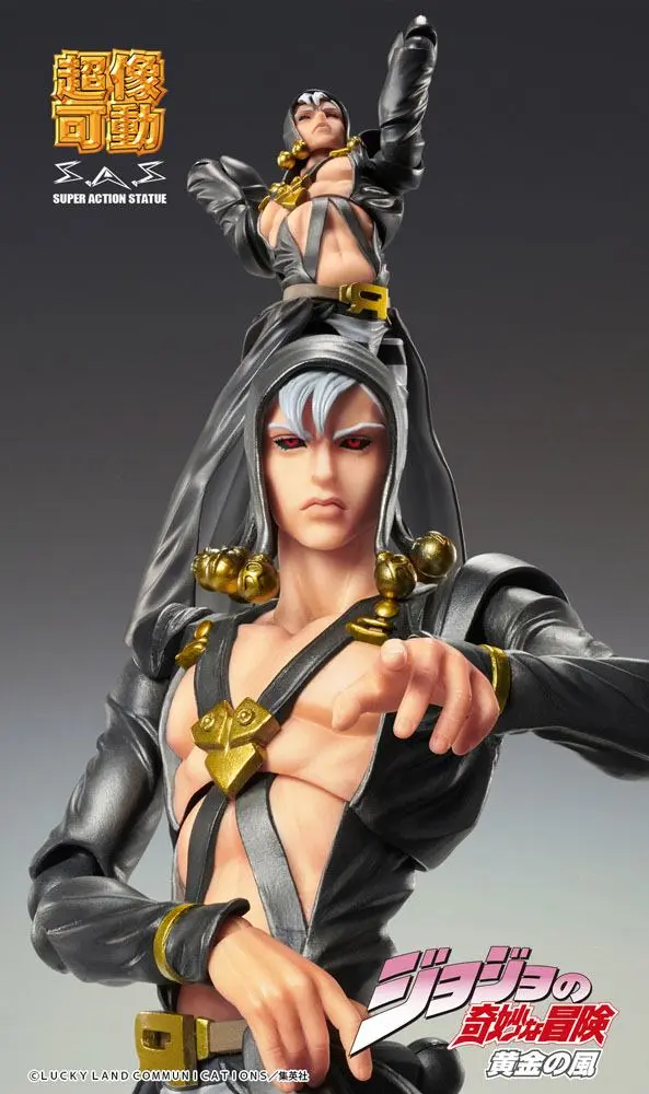 JoJo's Bizarre Adventure Part5 Super Action Action Figure Chozokado (Risotto Nero) 16 cm product photo