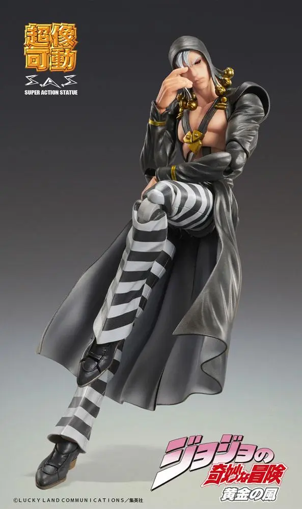JoJo's Bizarre Adventure Part5 Super Action Action Figure Chozokado (Risotto Nero) 16 cm product photo