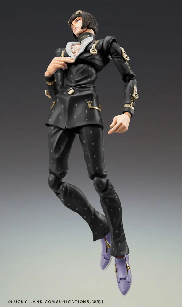 JoJo's Bizarre Adventure Part6 Stone Ocean Action Figure Chozokado (Bruno Bucciarati Ver. Black) 15 cm termékfotó