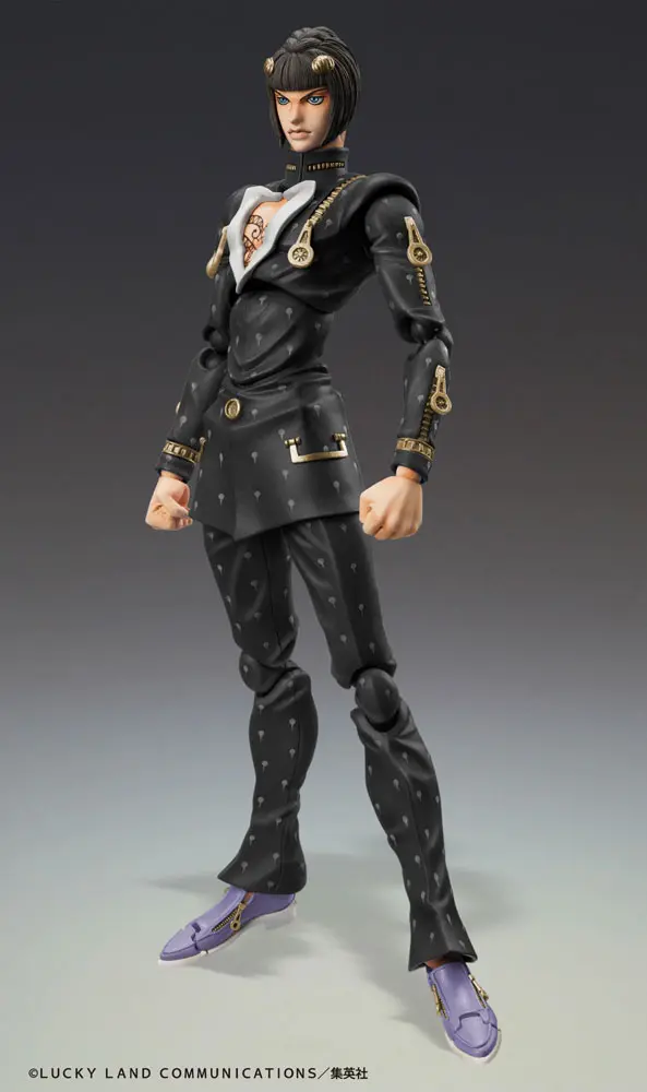 JoJo's Bizarre Adventure Part6 Stone Ocean Action Figure Chozokado (Bruno Bucciarati Ver. Black) 15 cm termékfotó