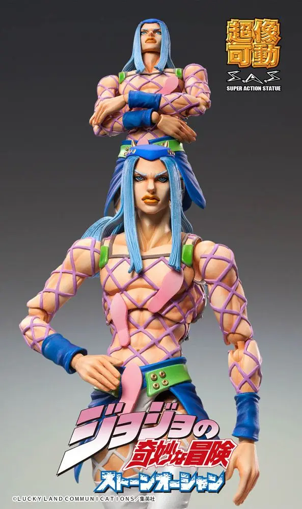 JoJo's Bizarre Adventure Part6 Stone Ocean Action Figure Chozokado (Narciso A) 15 cm termékfotó