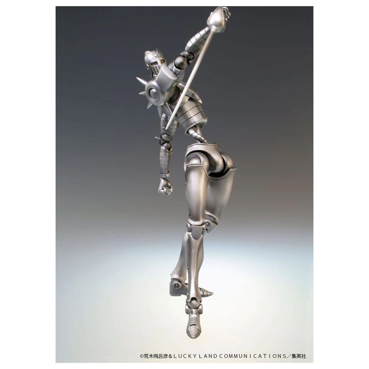 JoJo's Bizarre Adventure: Stardust Crusaders Chozokado Action Figure Silver Chariot 16 cm product photo