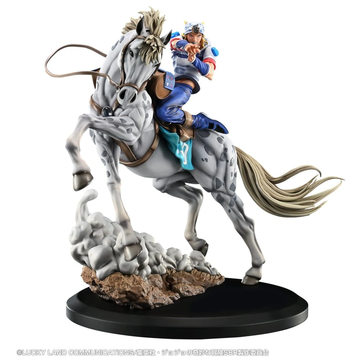 JoJo's Bizarre Adventure: Steel Ball Run Chozo Art Collection PVC Figure Johnny Joestar & Slow Dancer 30 cm product photo