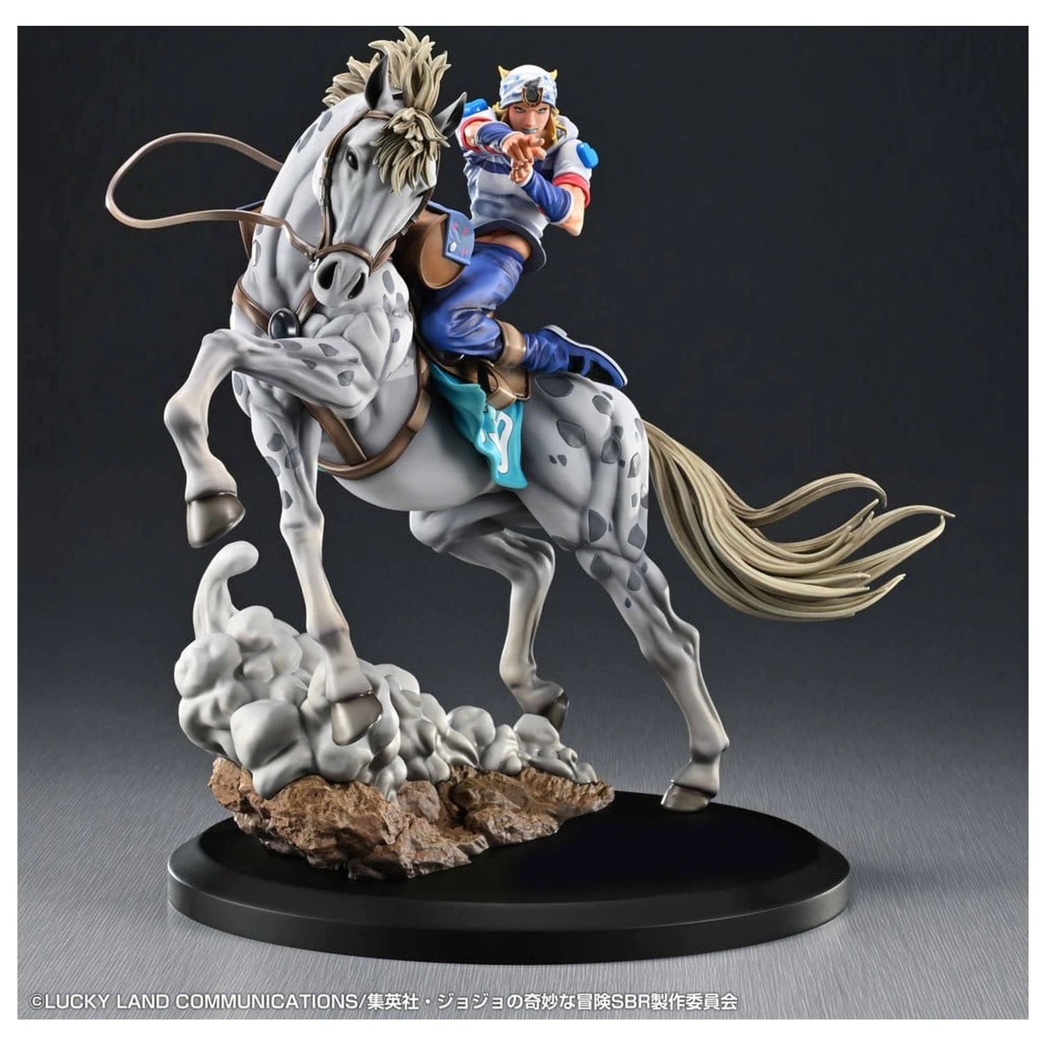 JoJo's Bizarre Adventure: Steel Ball Run Chozo Art Collection PVC Figure Johnny Joestar & Slow Dancer 30 cm product photo
