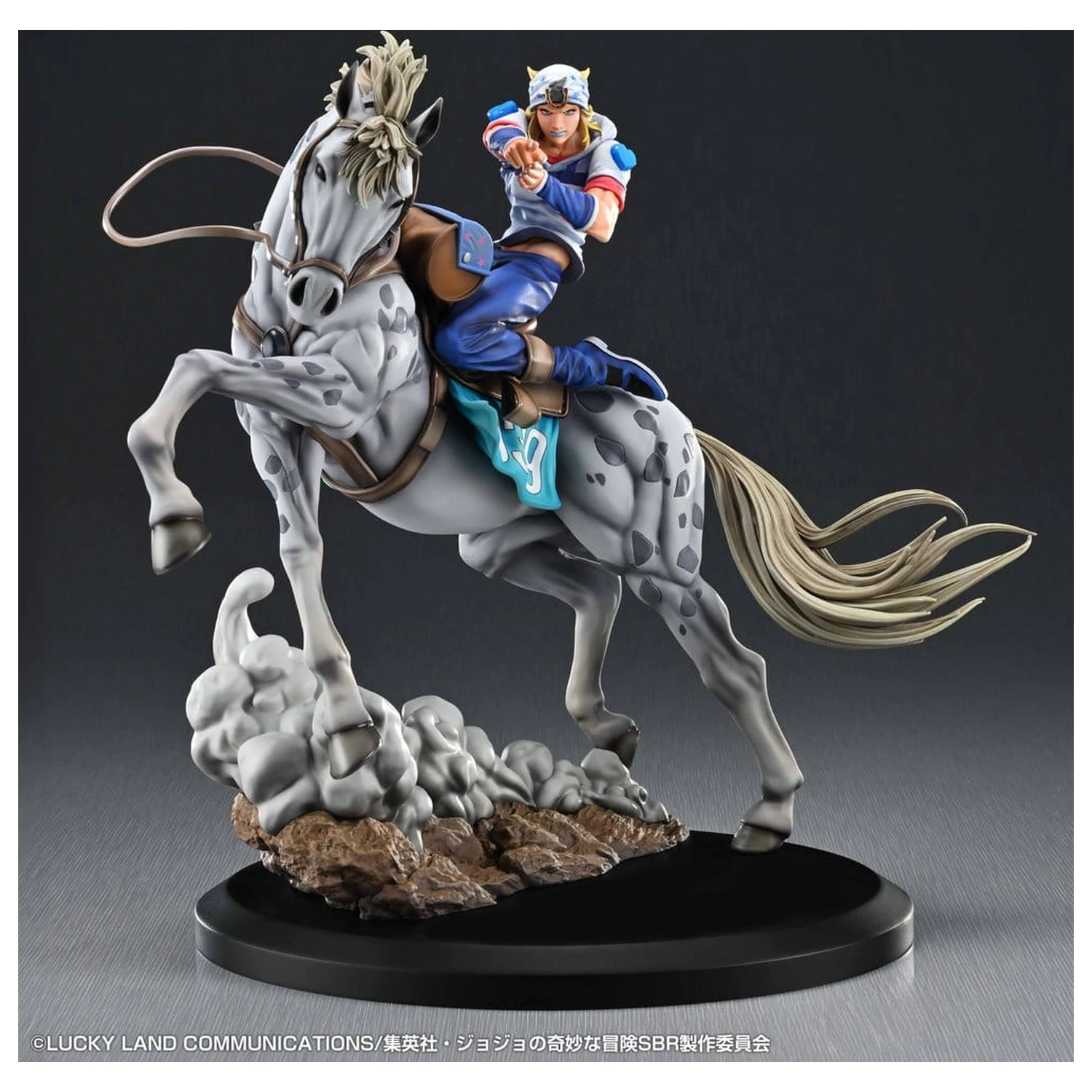 JoJo's Bizarre Adventure: Steel Ball Run Chozo Art Collection PVC Figure Johnny Joestar & Slow Dancer 30 cm product photo