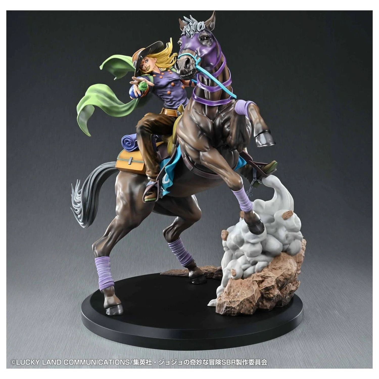 JoJo's Bizarre Adventure: Steel Ball Run Figure Gyro Zeppeli & Valkyrie 31 cm product photo